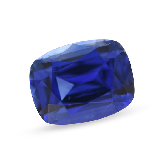 3.24 Carat Blue SRI LANKAN Cushion Sapphire CD
