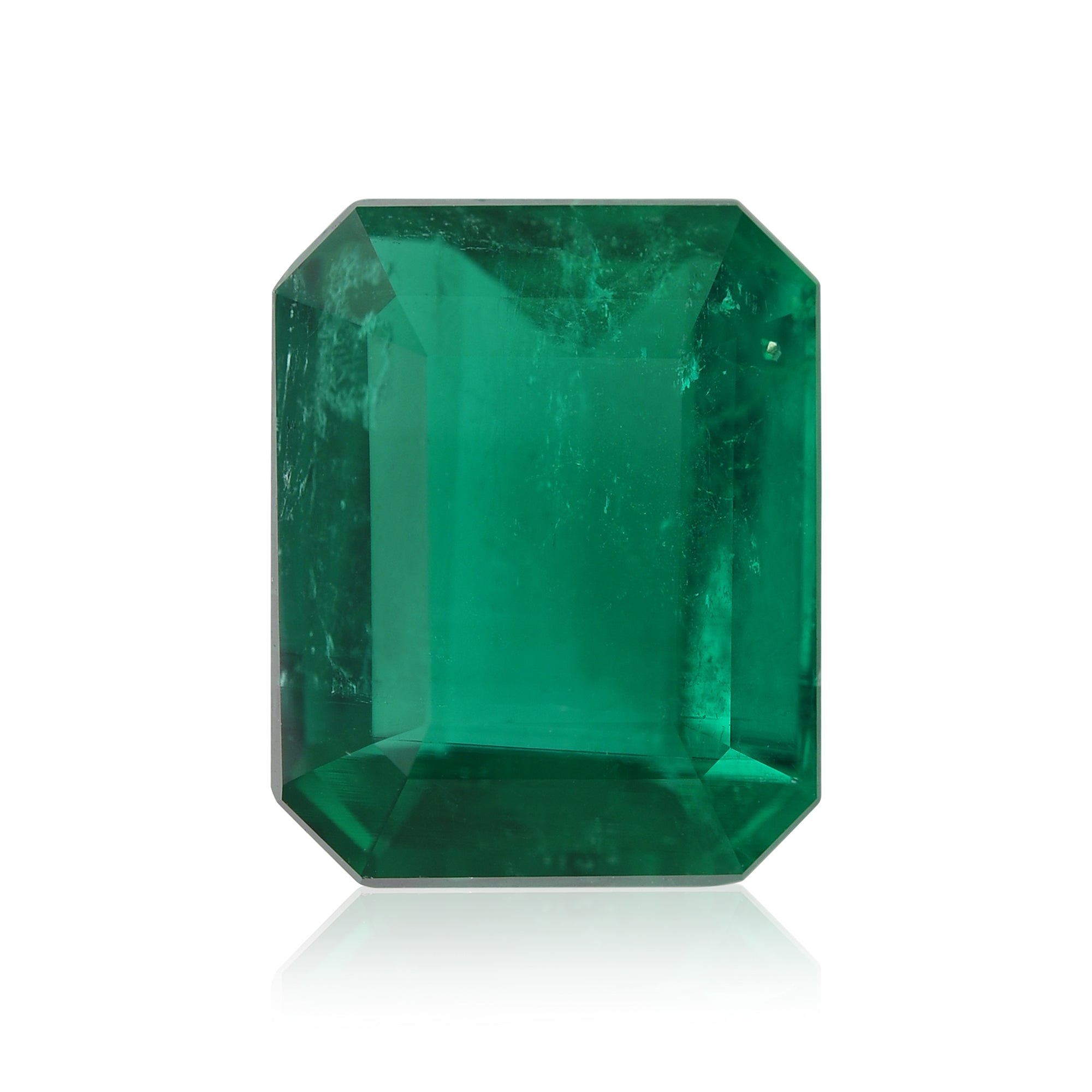 3.32 Carat Green COLOMBIAN Emerald Emerald GRS | LEIBISH