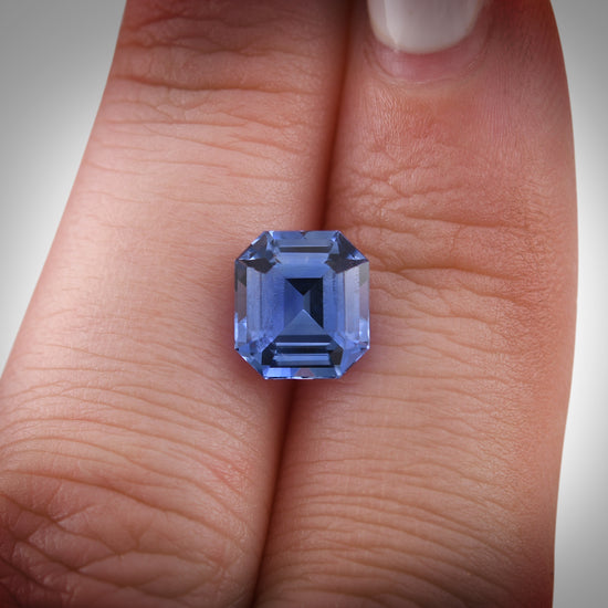 3.39 Carat Blue SRI LANKAN Emerald Sapphire CD