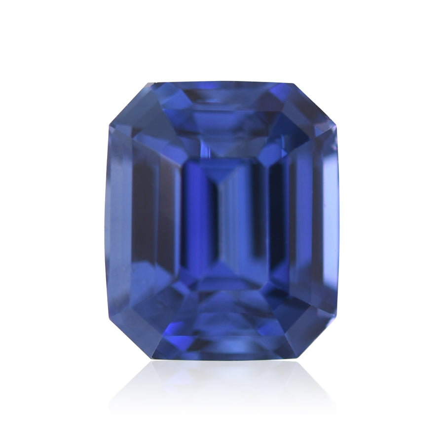 3.39 Carat Blue SRI LANKA Emerald Sapphire CD
