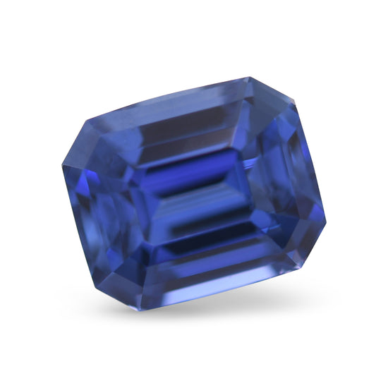 3.39 Carat Blue SRI LANKA Emerald Sapphire CD