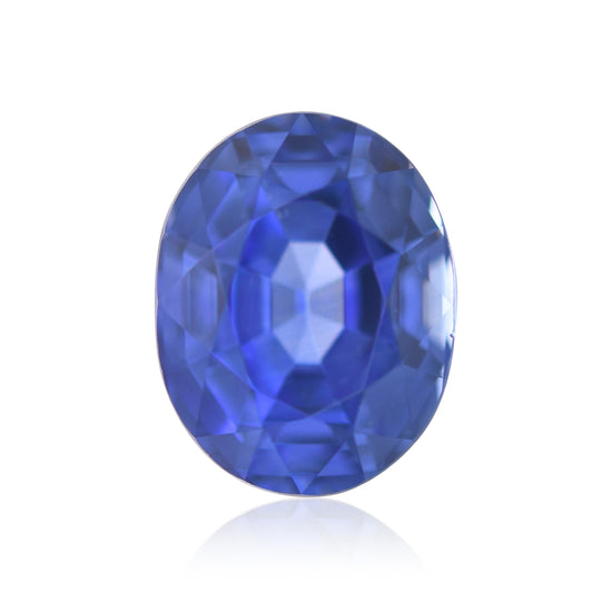 3.91 Carat Blue SRI LANKAN Oval Sapphire CD