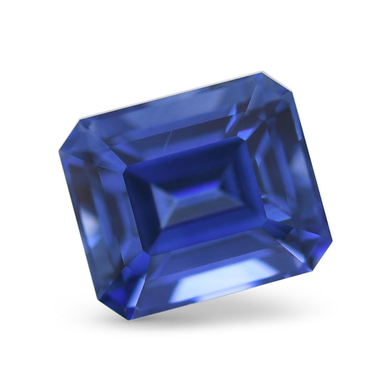 3.95 Carat Blue SRI LANKAN Emerald Sapphire GIA