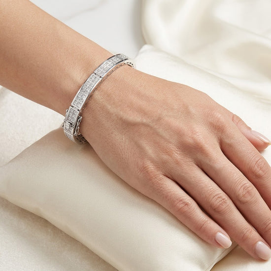 Prinzessin-Weiß-Diamant-Armband