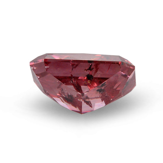 1.32 Carat Fancy Purplish Red Radiant Argyle Diamond (I1) GIA