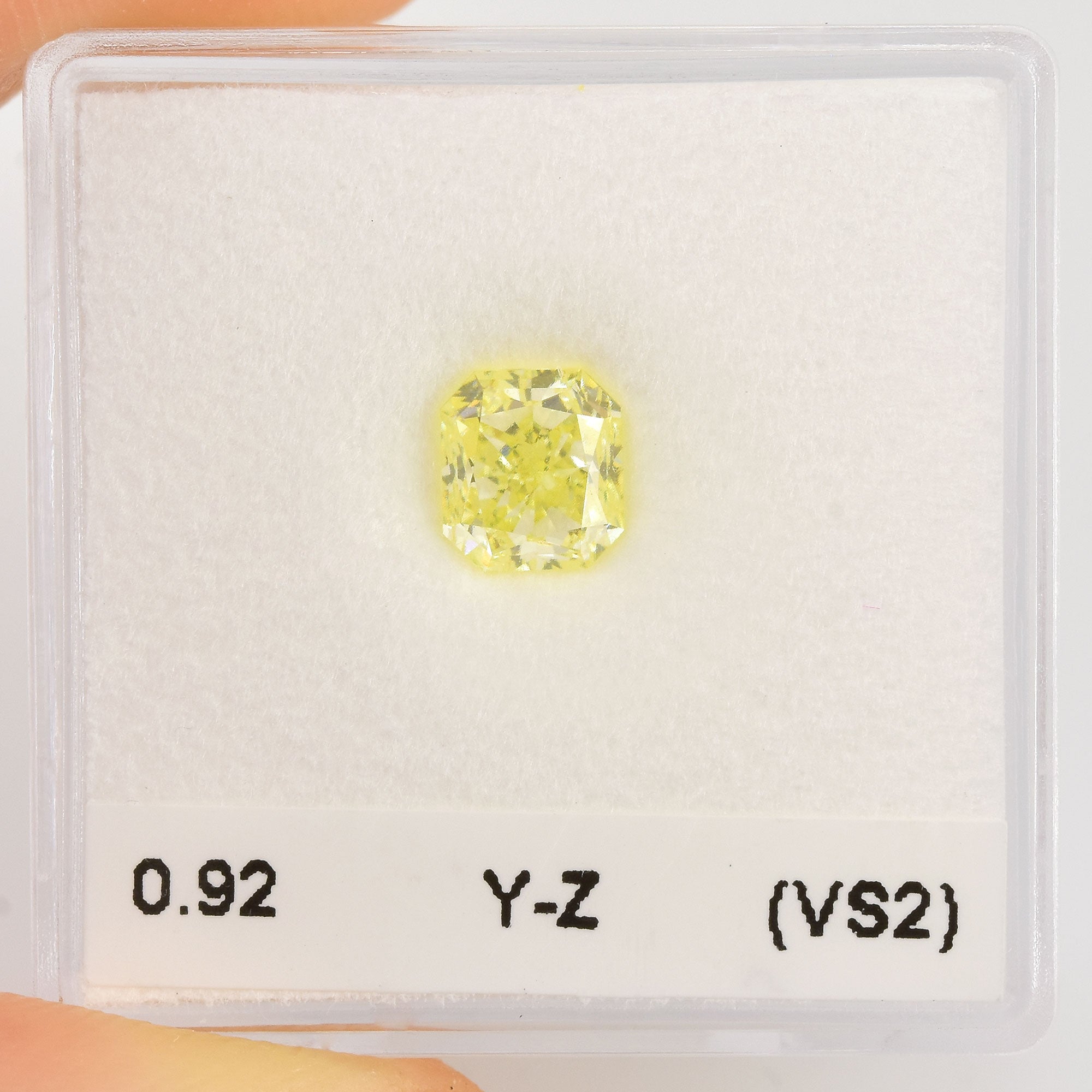 0.92 Carat Y-Z Radiant Diamond (VS2) | LEIBISH