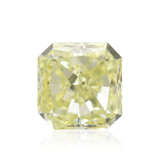 0.70 Carat Light Yellow Radiant Diamond (VS1)
