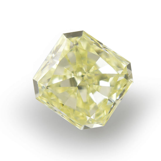 0.70 Carat Light Yellow Radiant Diamond (VS1)