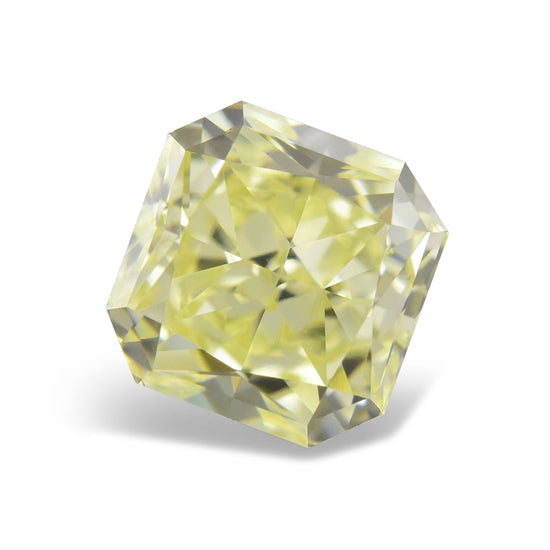0.61 Carat Fancy Light Yellow Radiant Diamond (VS2)
