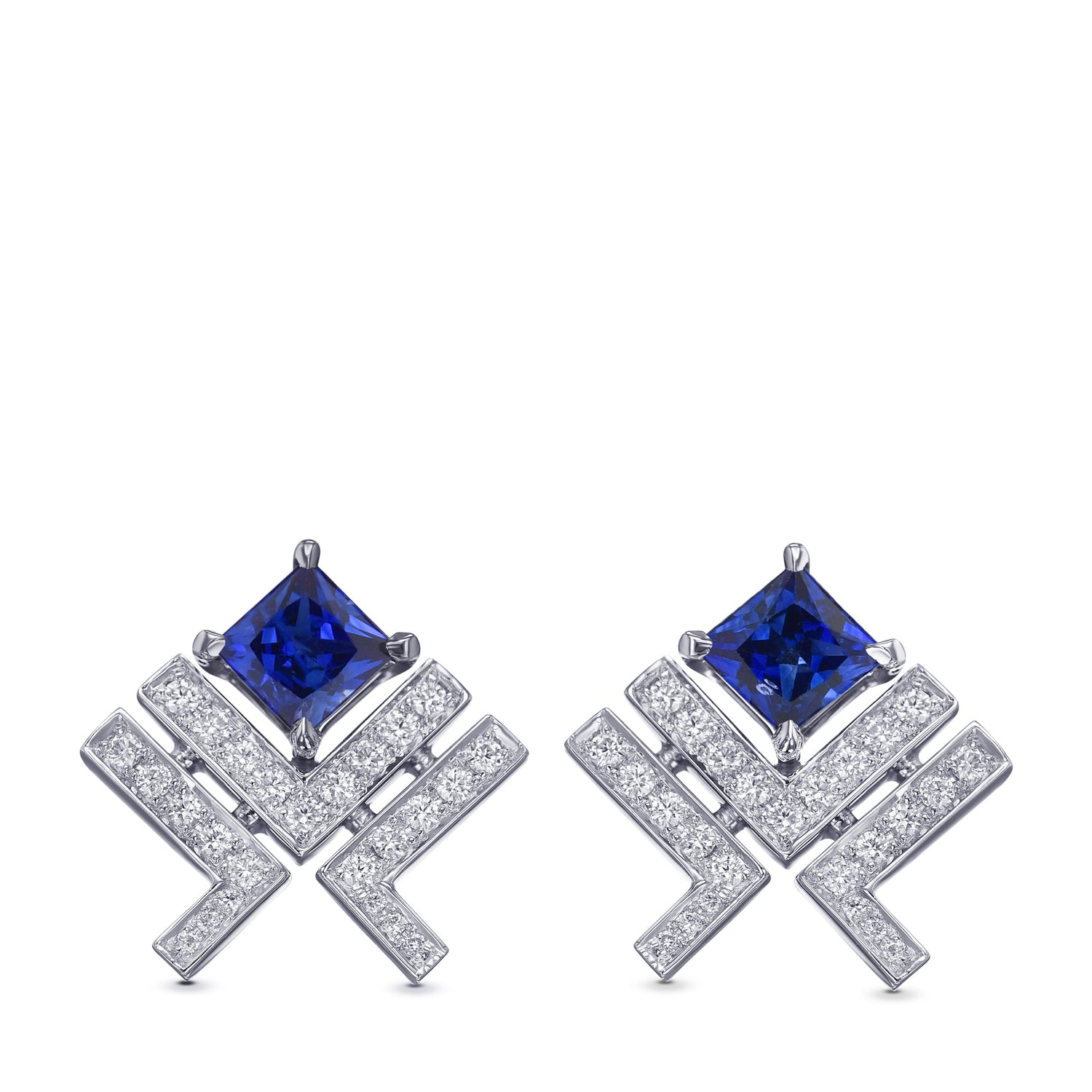 LEGACY - Princess Sapphire Earrings