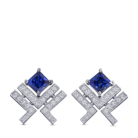 LEGACY - Princess Sapphire Earrings