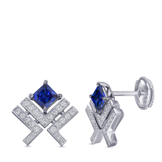 LEGACY - Princess Sapphire Earrings