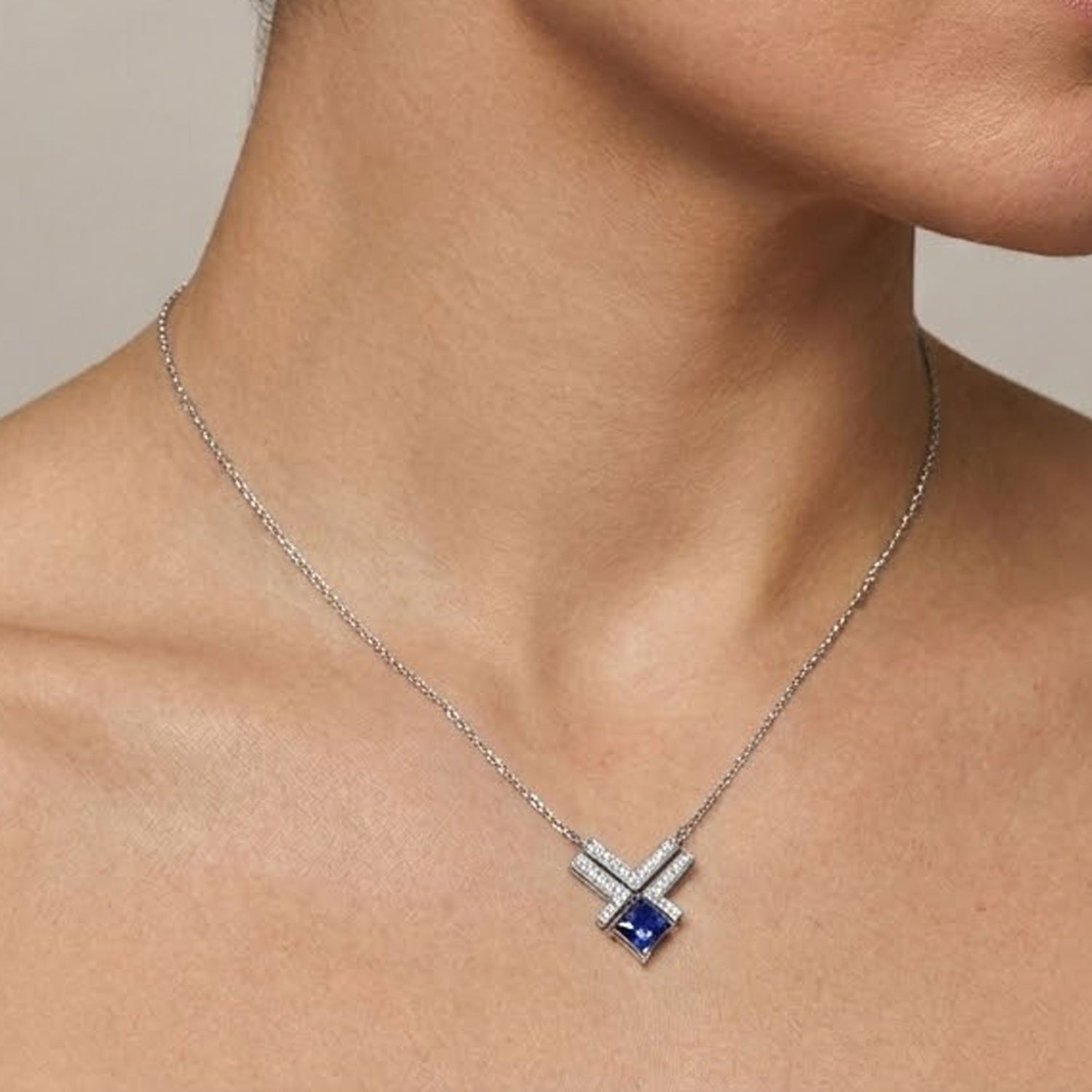 LEGACY - Princess Sapphire Pendant