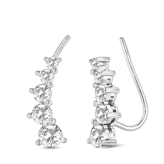 Crawler Diamond Earrings