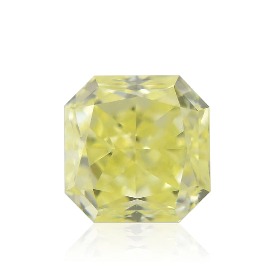 0,37 Karat Fancy Light Yellow Radiant Diamant VS2 IGI