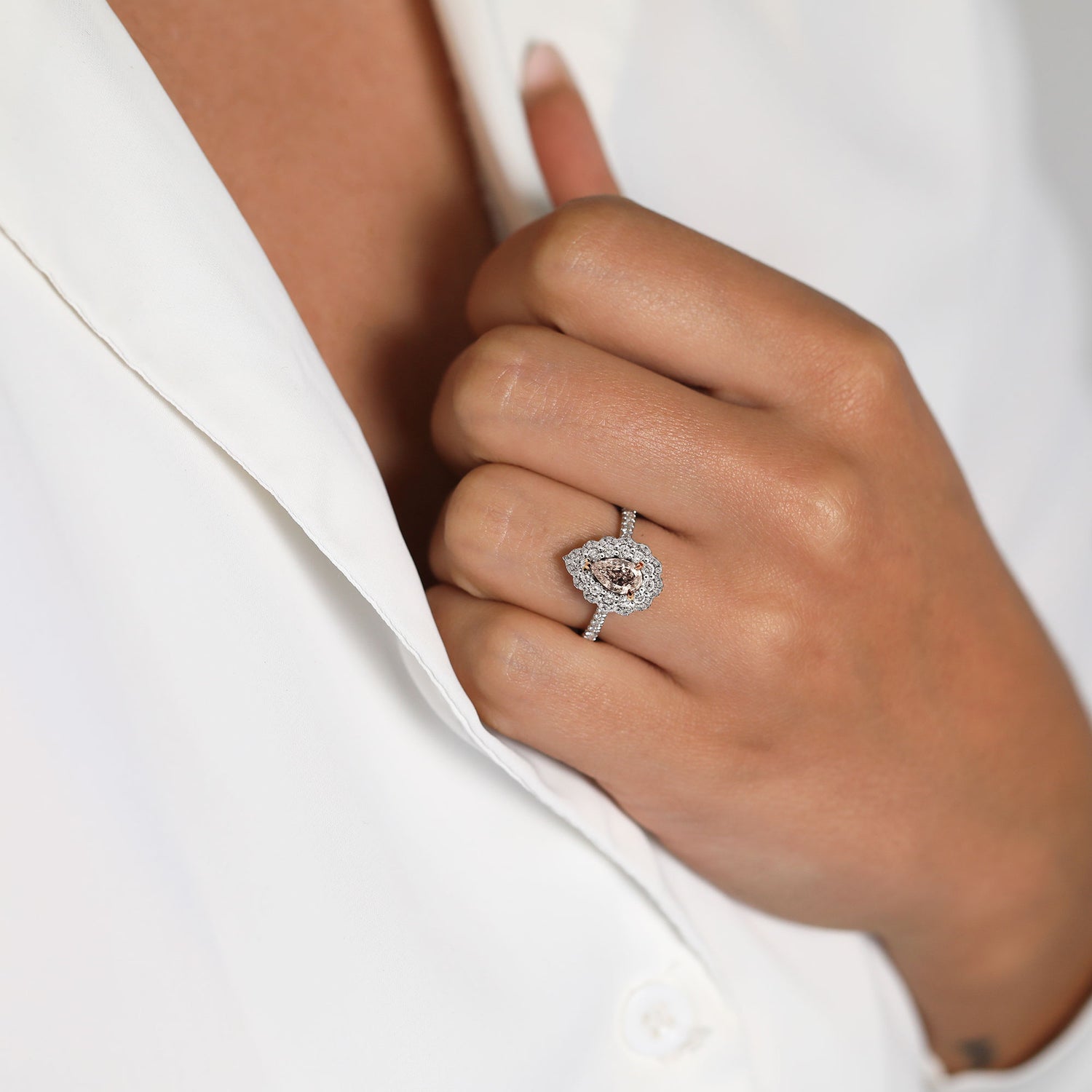 Fancy Black Oval Diamond Men's Ring | LEIBISH