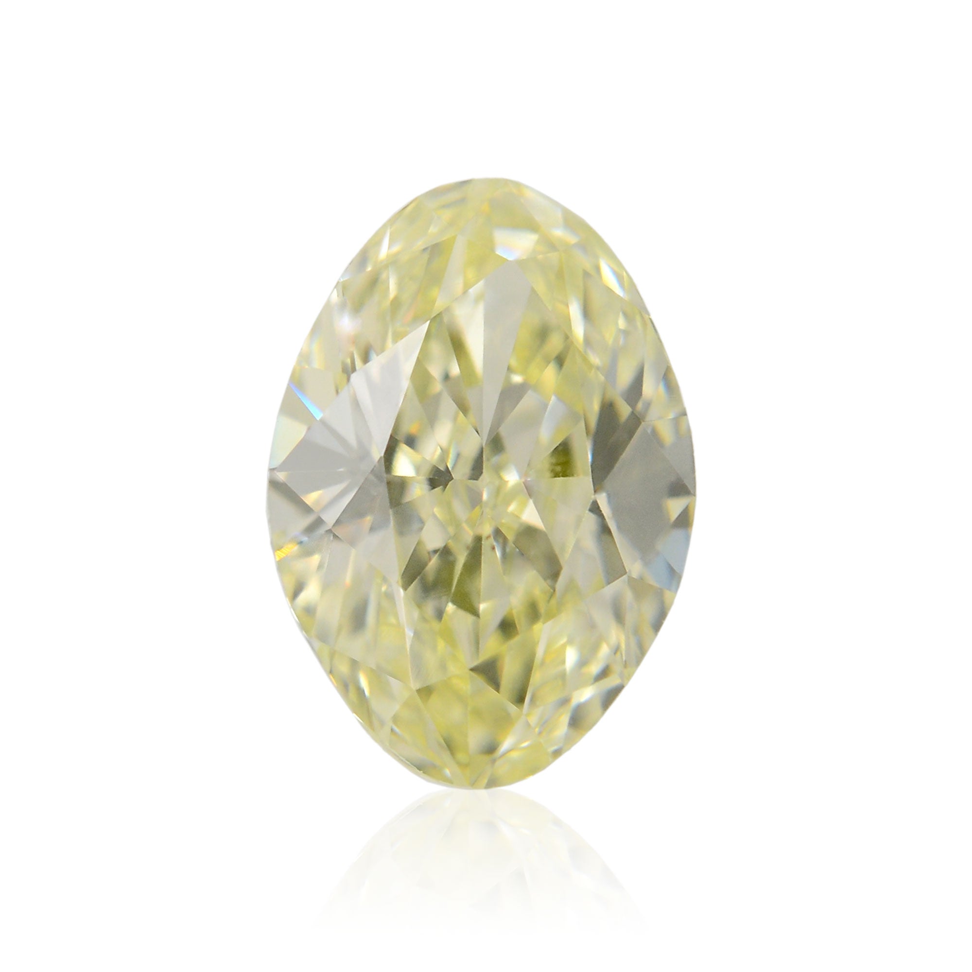 0.93 Carat Q-R Oval Diamond VS2 IGI | LEIBISH