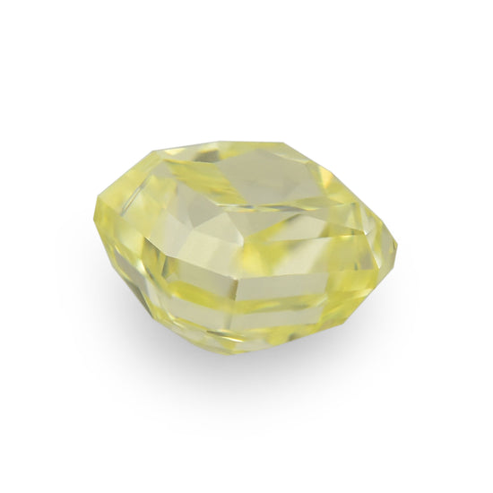 0.41 Carat Fancy Intense Yellow Radiant Diamond VS1 IGI