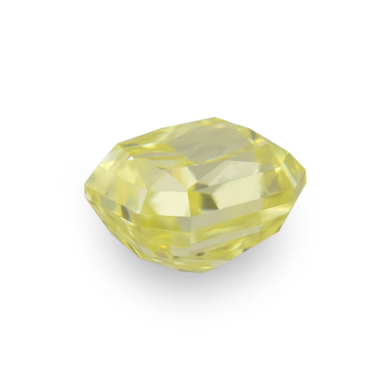 0.41 Carat Fancy Yellow Radiant Diamond VS2 IGI