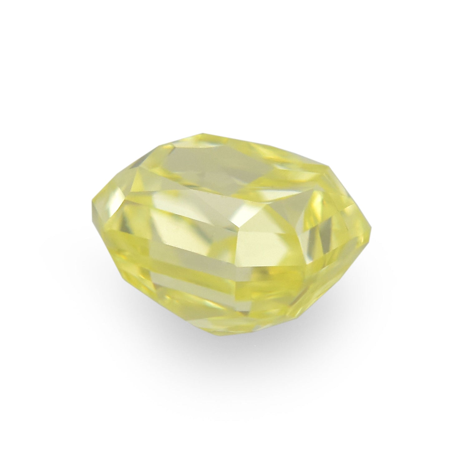 0.35 Carat Fancy Yellow Radiant Diamond VVS1 IGI