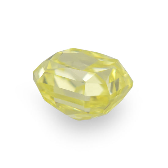 0,35 Karat Fancy Yellow Radiant Diamant VVS1 IGI