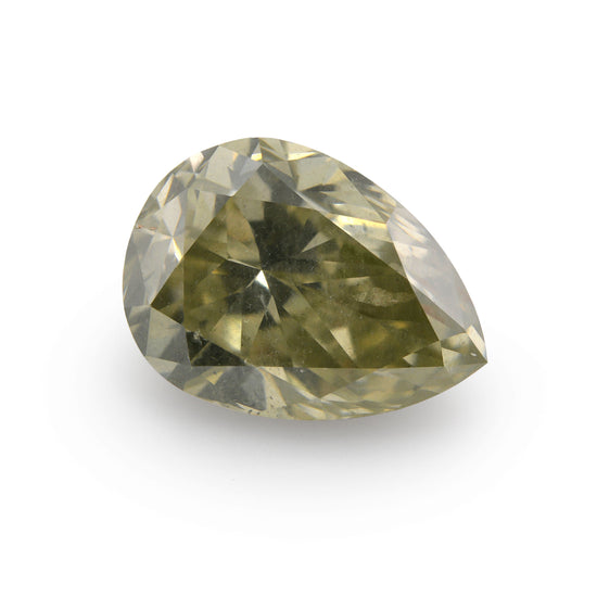5.60 Carat Chameleon Pear Diamond (I1) GIA