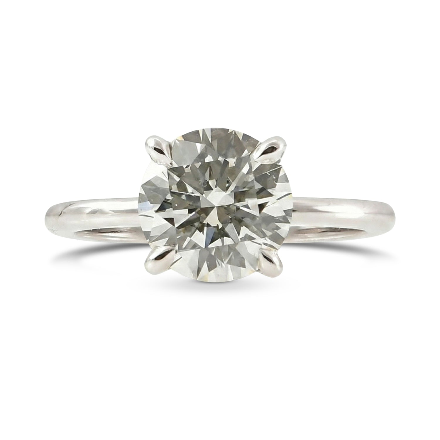 Round Diamond Solitaire Ring