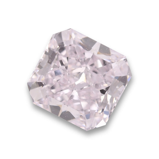 1.37 Carat Very Light Pink Radiant Diamond VS1 GIA