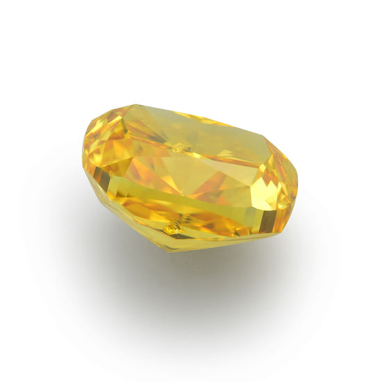 Diamante cuscino Fancy Vivid Giallo Arancio da 1,02 carati (I1) GIA