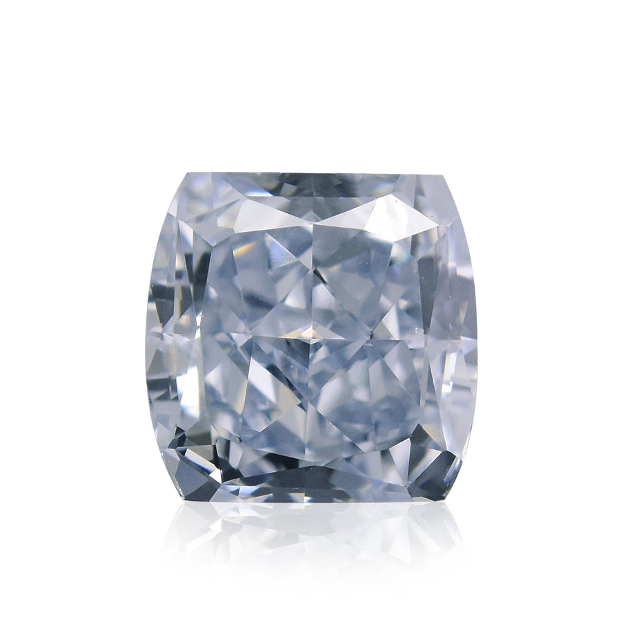 0.59 Carat Fancy Blue Cushion Diamond VS1 GIA