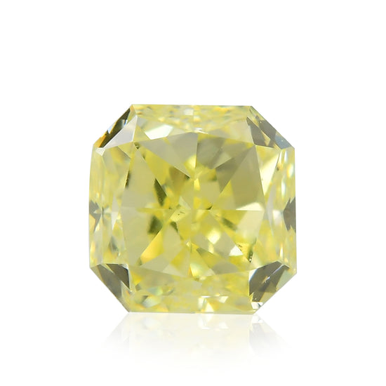 0.40 Carat Fancy Yellow Radiant Diamond (VS2)