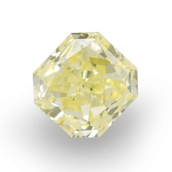0.52 Carat Fancy Light Yellow Radiant Diamond (SI1)