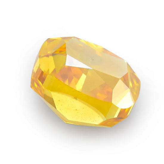 Diamante a cuscino Fancy Vivid Giallo Arancio di 1,14 carati SI2 GIA