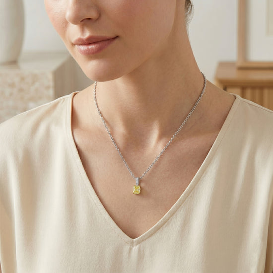 Diamond Drop Pendant Setting