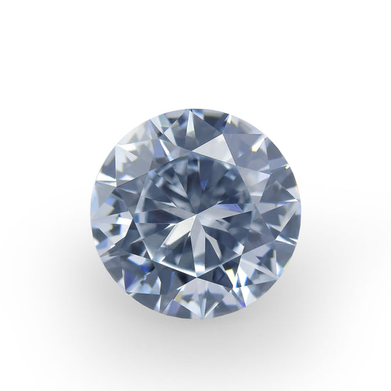 0.95 Carat Fancy Blue Round Brilliant Diamond VS1 GIA
