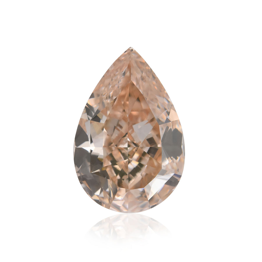 1,70 Karat Fancy Pink Brown Tropfen Diamant VS2 GIA