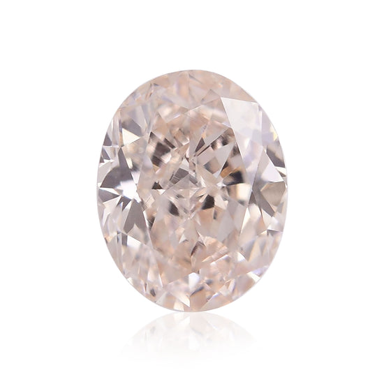 Diamante Ovale Rosa Marrone Chiaro da 0.38 Carati (VS2) GIA
