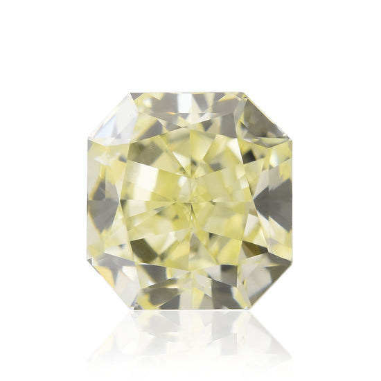 0.42 Carat Fancy Light Yellow Radiant Diamond (VS)
