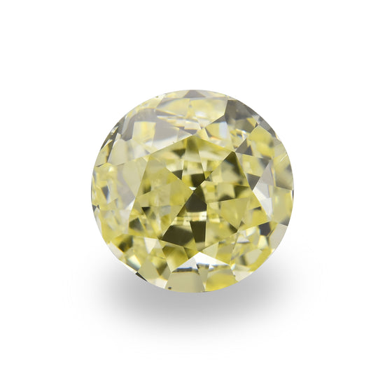 1.31 Carat Fancy Yellow Round Brilliant Diamond SI2 GIA