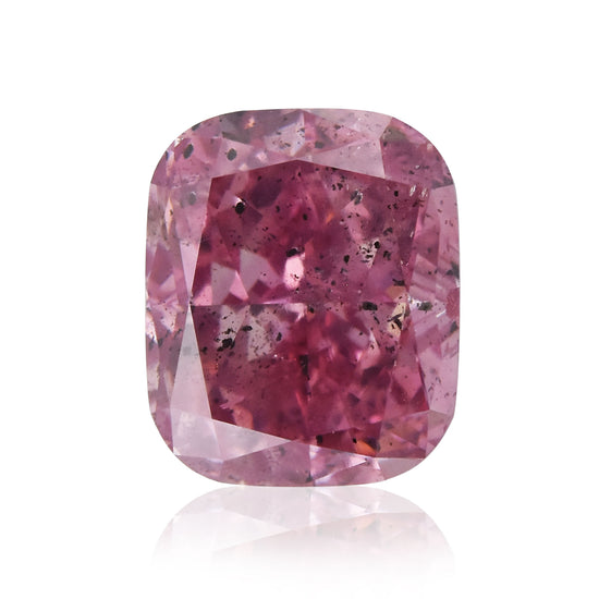 ألماسة وسادة 1.01 قيراط، Fancy Intense Purplish Pink، I1، GIA