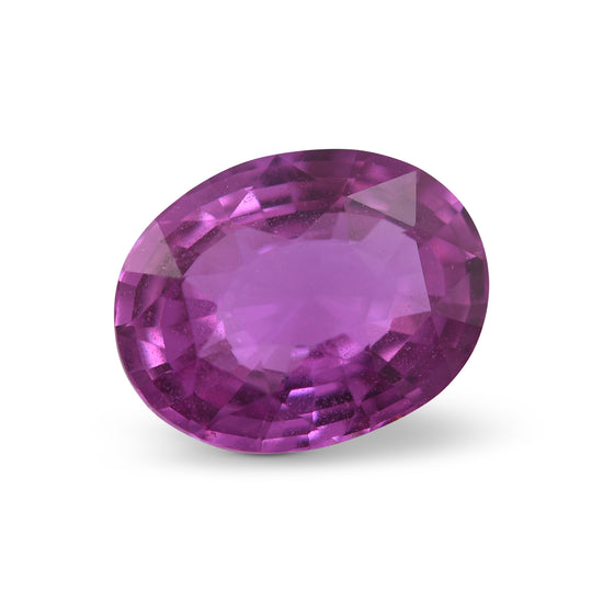 4.01 Carat Pink MADAGASCAR Oval Sapphire GIA