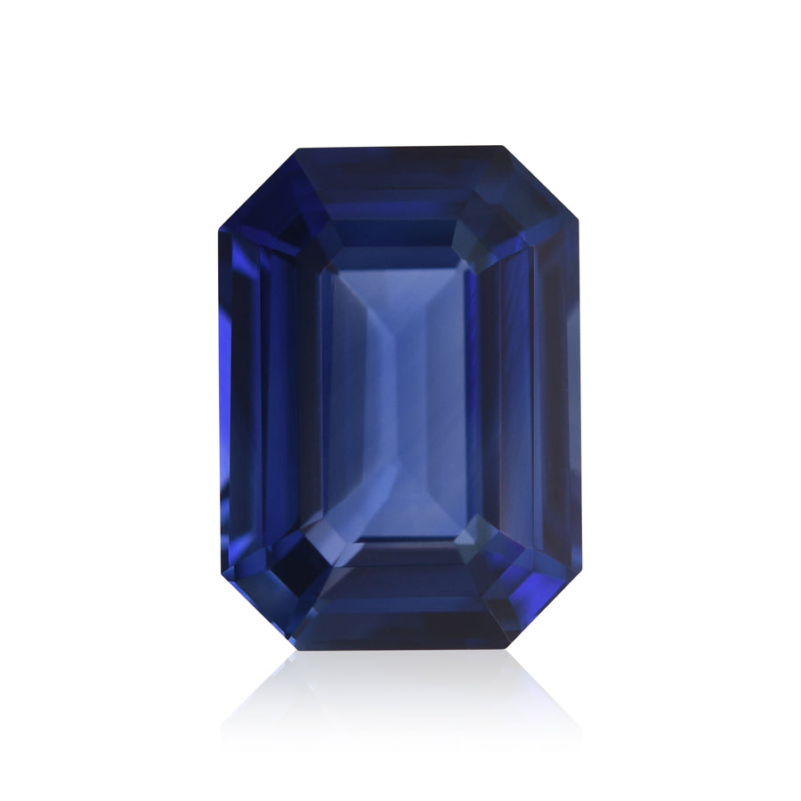 4.03 Carat Blue MADAGASCAR Emerald Sapphire GIA
