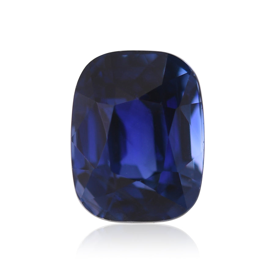 4.06 Carat Blue SRI LANKA Cushion Sapphire GRS