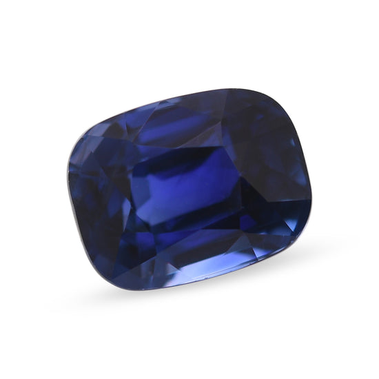 4.06 Carat Blue SRI LANKA Cushion Sapphire GRS