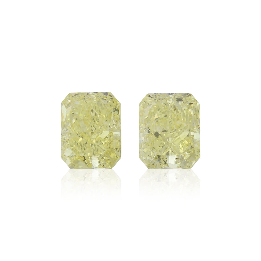 4,07 Karat Fancy Yellow Radiant-Diamant VVS2 GIA