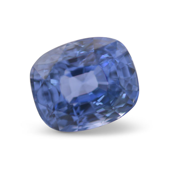 4.09 Carat Blue SRI LANKAN Cushion Sapphire GIA No Heat