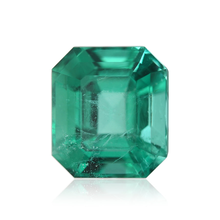 4.22 Carat Green COLOMBIAN Emerald Emerald CD