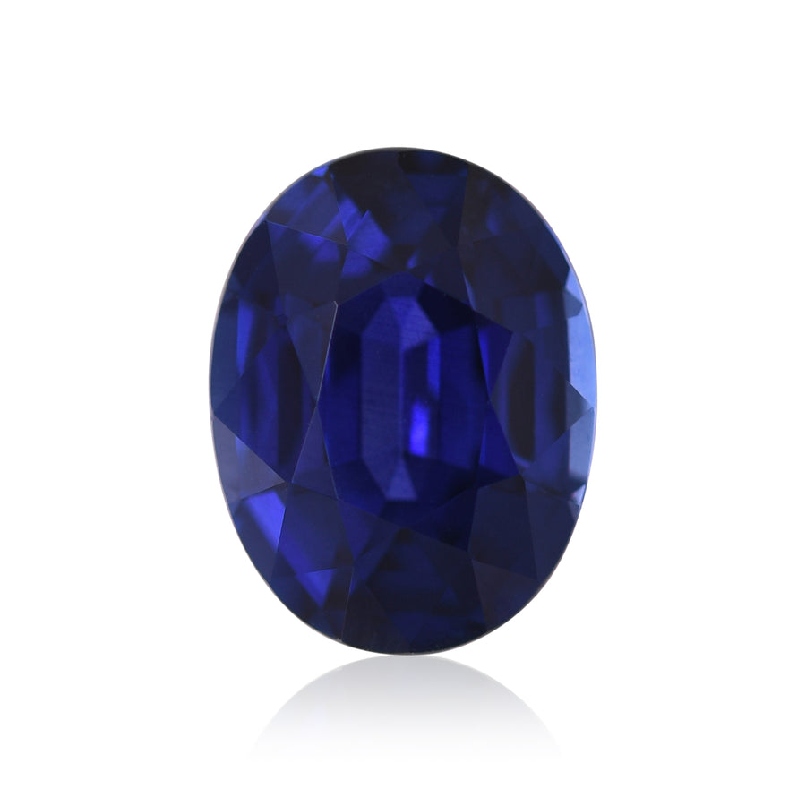 4.38 Carat Blue SRI LANKAN Oval Sapphire CD