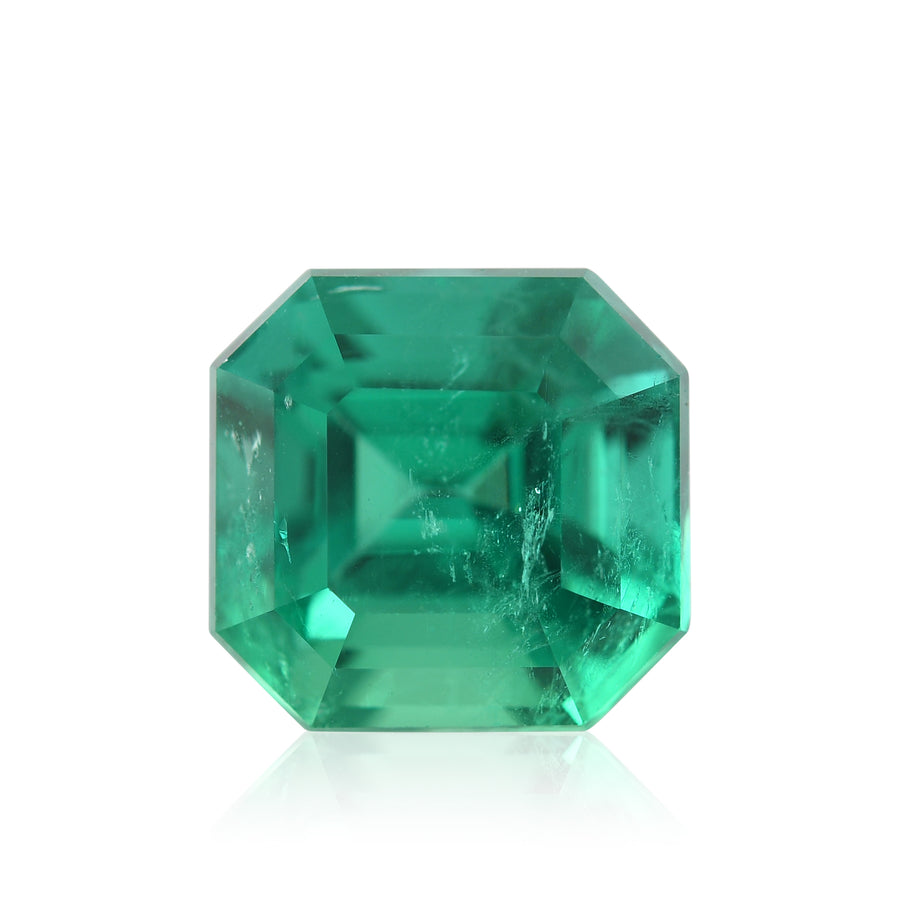 4.47 Carat Green COLOMBIAN Emerald Emerald GRS