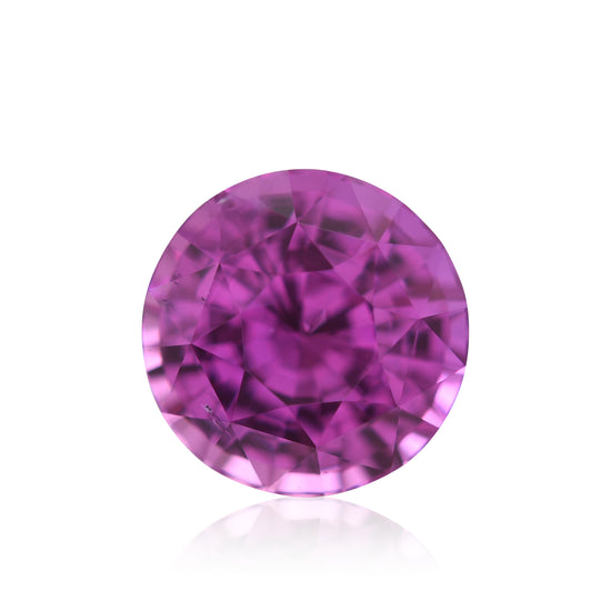 4.58 Carat Pink SRI LANKAN Round Sapphire GIA